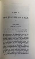 The Capital of the Tycoon: A Narrative of a Three Years' Residence in Japan in 2 volumes




