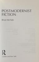 Postmodernist Fiction