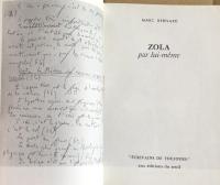 Zola par lui-même - Collection ‘’écrivains de toujours‘’