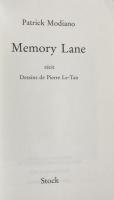 Memory Lane
