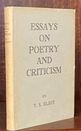 Essays on Poetry and Criticism