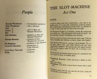 Three Plays: The Slot-Machine, The Interview, Pit Strike