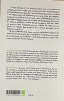 Walter Benjamin : Un Itinéraire Théorique