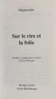 Hippocrate：Sur le rire et la folie