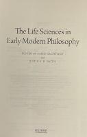 The Life Sciences in Early Modern Philosophy
