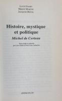 Histoire, Mystique Et Politique, Michel De Certeau

