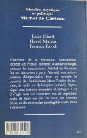 Histoire, Mystique Et Politique, Michel De Certeau
