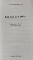Les juifs de Luther