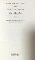 On Murder (Oxford World's Classics)