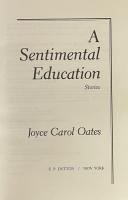 A Sentimental Education:Stories