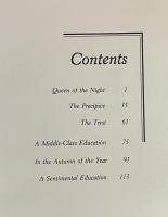 A Sentimental Education:Stories