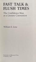 Fast Talk and Flush Times : The Confidence Man as a Literary Convention