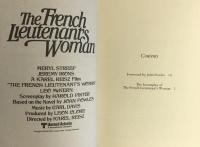 The French Lieutenant's Woman: A Screenplay