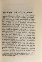 Poetry and Drama and Other Essays