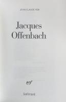 Jacques Offenbach (NRF Biographies) 