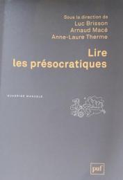 Lire les présocratiques
