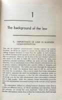 Legal Aspects of Business Administration