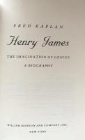 Henry James The Imagination of Genius:A Biography
