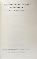 The Phenomenology of Henry James