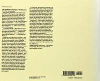 The Classical Language of Architecture