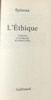 L'Éthique（folio essais)