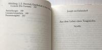 Carel ter Haar:Aus dem Leben eines Taugenichts text, materialien, kommentar(Reihe Hanser Literatur-Kommentare 230)