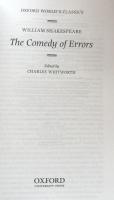The Oxford Shakespeare:The Comedy of Errors (Oxford World's Classics) 