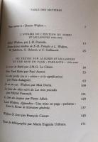 Dossier Wolfson ou L'affaire du Schizo et les langues
