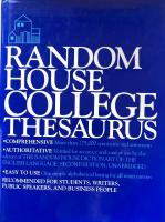 Random House College Thesaurus