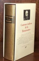 Conteurs italiens de la Renaissance（Bibliothèque de la Pléiade）