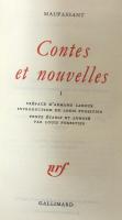 Maupassant:Contes et nouvelles I, II　（Bibliothèque de la Pléiade）