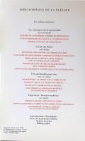 Écrits spirituels du Moyen Âge（Bibliothèque de la Pléiade）