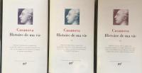 Casanova: Histoire de ma vie Tomes I, II, III (Bibliothèque de la Pléiade)
