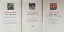 Saint Augustin: Œuvres. Tomes Ⅰ・Ⅱ・Ⅲ Complet　（Bibliothèque de la Pléiade)