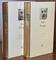 Alain: Propos: TomeⅠ・Ⅱ （Bibliothèque de la Pléiade）