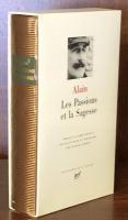 Alain: Les Passions et la Sagesse（Bibliothèque de la Pléiade）