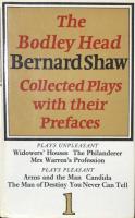 The Bodley Head Bernard Shaw:Collected Pays with their Prefaces　Vol.1