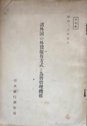 諸外国の外貨保有方式と為替管理機構