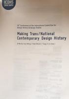 10th Conference of the International Committee for Design History and Design Studies : Making Trans/National Contemporary Design History