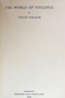 The World of Violence: a novel