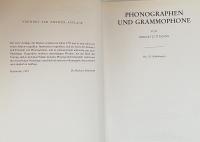 Phonographen und Grammophone（Mit 310 Abbildungen）