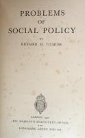 Problems of Social Policy（History of The Second World War United Kingdom Civil Series)