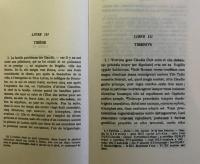Suétone : Vies des douze Césars (3 volumes); tome 1 : César - Auguste; tome 2 : Tibère-Caligula-Claude- Néron; tome 3 : Galba-Othon-Vitellius-Vespasien-Titus-Domitien; textes et traductions (éditions de 1989, 1989, 1980, cartonnées). Collection des Universités de France, Association Guillaume Budé