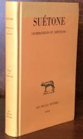 Suétone：Grammairiens et Rhéteurs. （éditions de 1993, cartonnées）（Collection des Universités de France, Association Guillaume Budé）