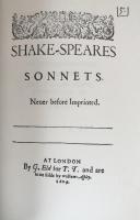 Shakespeare's Sonnets