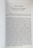 Pensées
