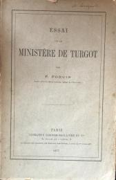 Essai sur le ministère de Turgot
