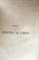 Essai sur le ministère de Turgot