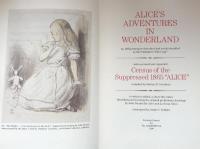 Alice’s Adventures in Wonderland: An 1865 printing re-described and newly identified as the Publisher’s “File Copy” with a revised and expanded Census of the Suppressed 1865 “Alice” compiled by Selwyn H.Goodacre to which is added,a short-title index identifying and locating the original preliminary drawings by John Tenniel for Alice and Looking-Glass catalogued by Justin G.Schiller
