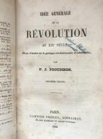 IDÉE GÉNÉRALE DE LA RÉVOLUTION AU XIXᵉ SIÈCLE
(Choix d'études sur la pratique révolutionnaire et industrielle),
Louis Blanc,La République une et indivisible